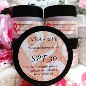 EverGreen tonirana UVA+UVB spf 30 krema za telo